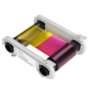 Half Panel Colour Ribbon YMCKO - 400 prints (Suitable for Evolis Zenius & Evolis Primacy ID Card Printers.)