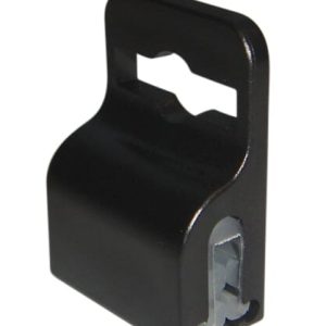 Black Gripper Card Clamp (Molded plastic outer with silicon inner core holds 1