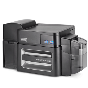 HID Fargo DTC1500 Single Sided Card Printer (Base USB & Ethernet Model) Includes 3 Years Warranty