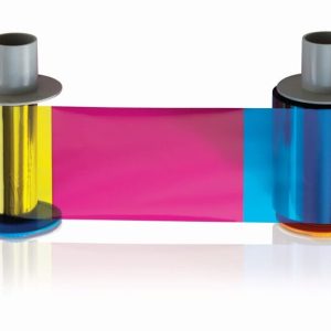 Fargo YMCKK Colour Ribbon - 500 prints. Suitable for Fargo HDP5000 double sided card printers