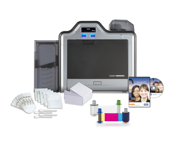 ID Supplies HID Fargo HDP5000e Printer Value Package