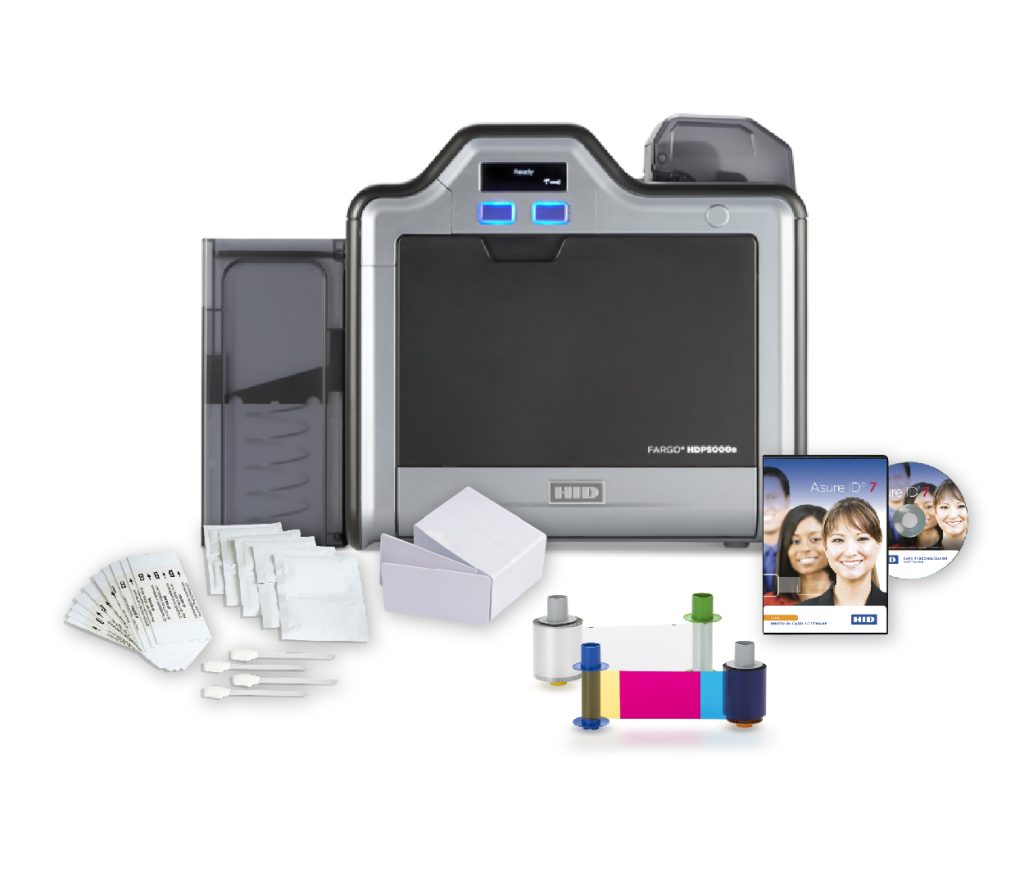 ID Supplies HID Fargo HDP5000e Printer Value Package